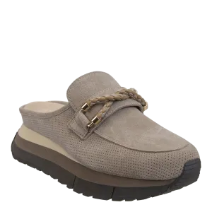 NAKED FEET - POLO in TAUPE Platform Sneakers