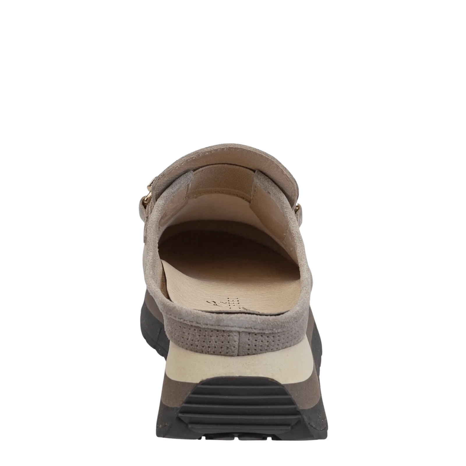 NAKED FEET - POLO in TAUPE Platform Sneakers
