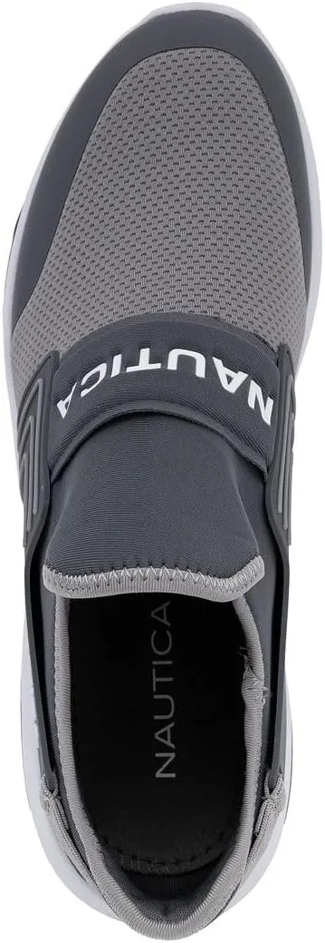 Nautica Men's Slip-On Sneakers  Casual Fashion Shoes for Walking, in Medium & Wide Widths