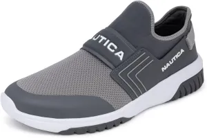 Nautica Men's Slip-On Sneakers  Casual Fashion Shoes for Walking, in Medium & Wide Widths
