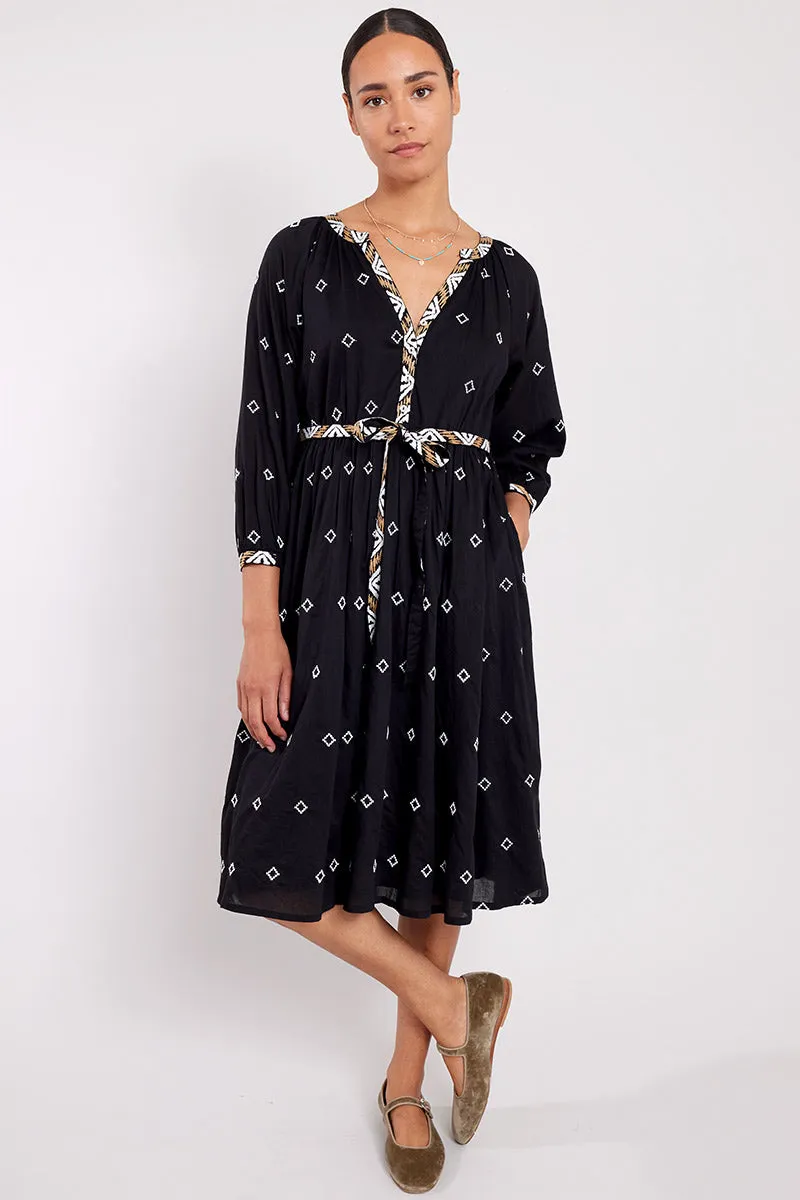 Nelle Black BCI Cotton Dress