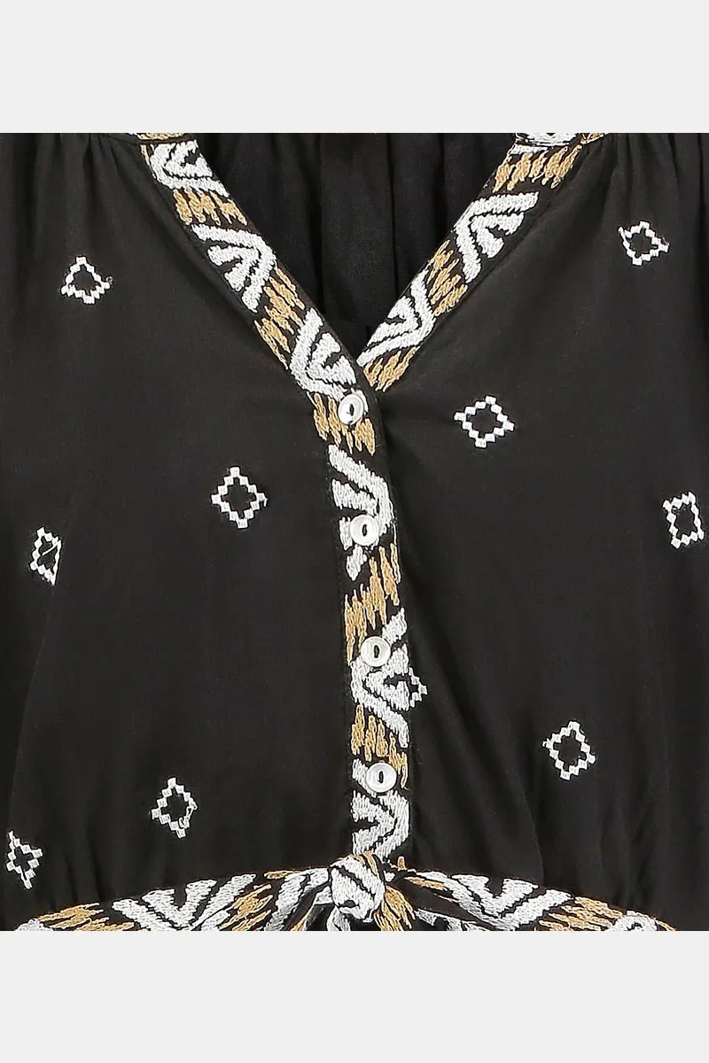 Nelle Black BCI Cotton Dress