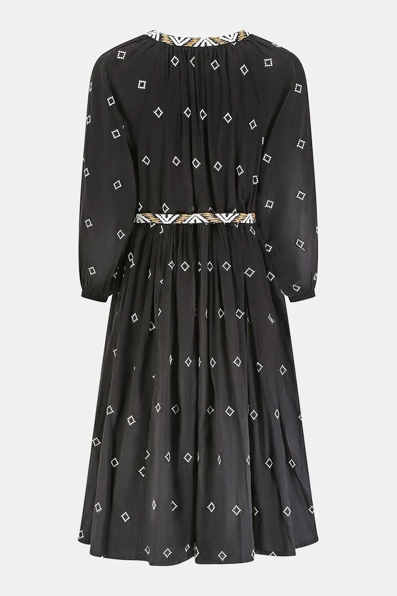 Nelle Black BCI Cotton Dress