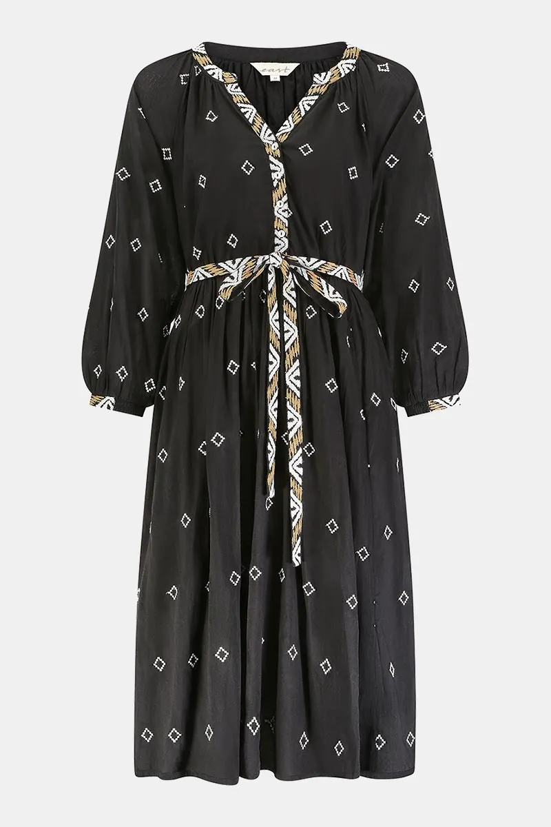 Nelle Black BCI Cotton Dress