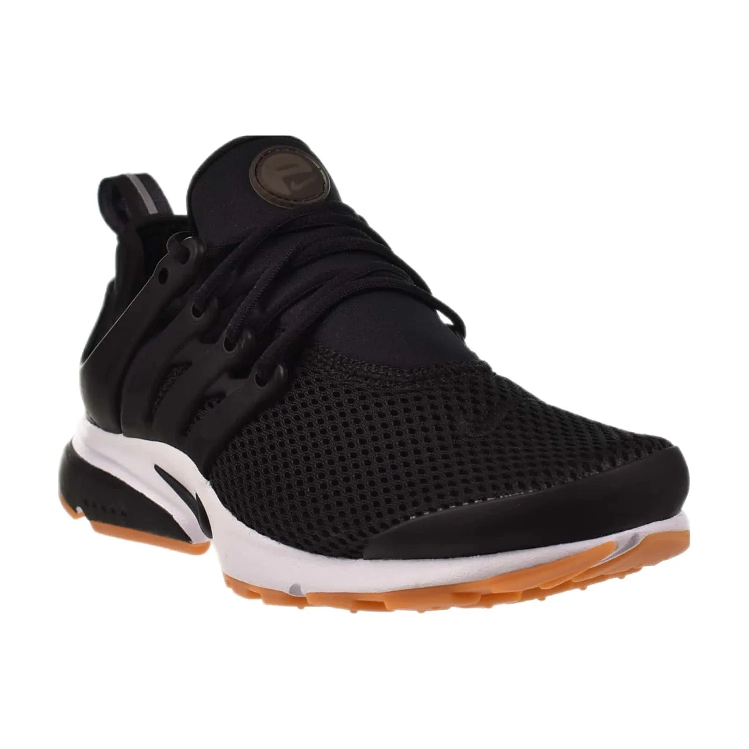 Nike Air Presto Women's Shoes Black-White-Gum Yellow