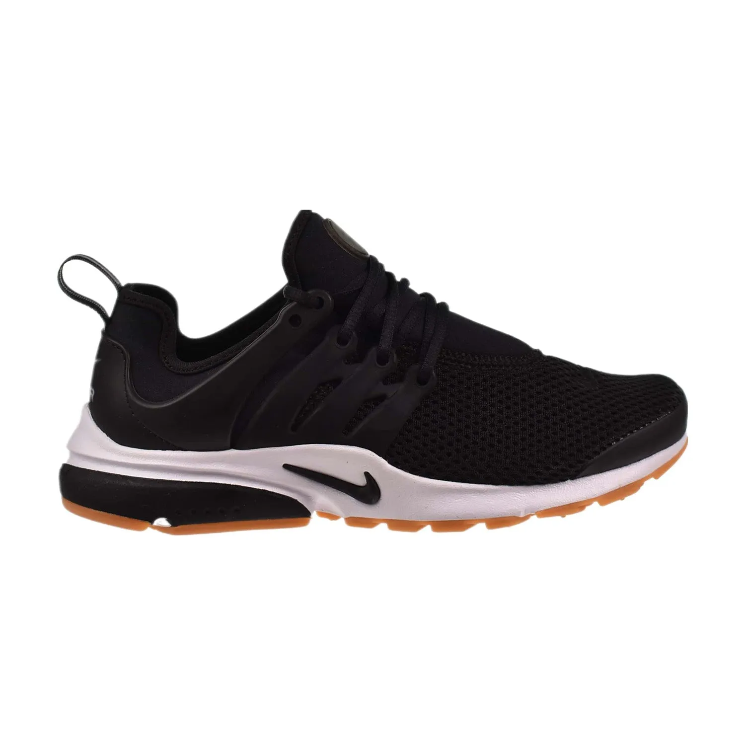 Nike Air Presto Women's Shoes Black-White-Gum Yellow