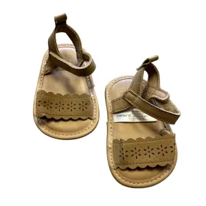 NWOT Carter's Brown Summer Sandals Size 0-3 Months