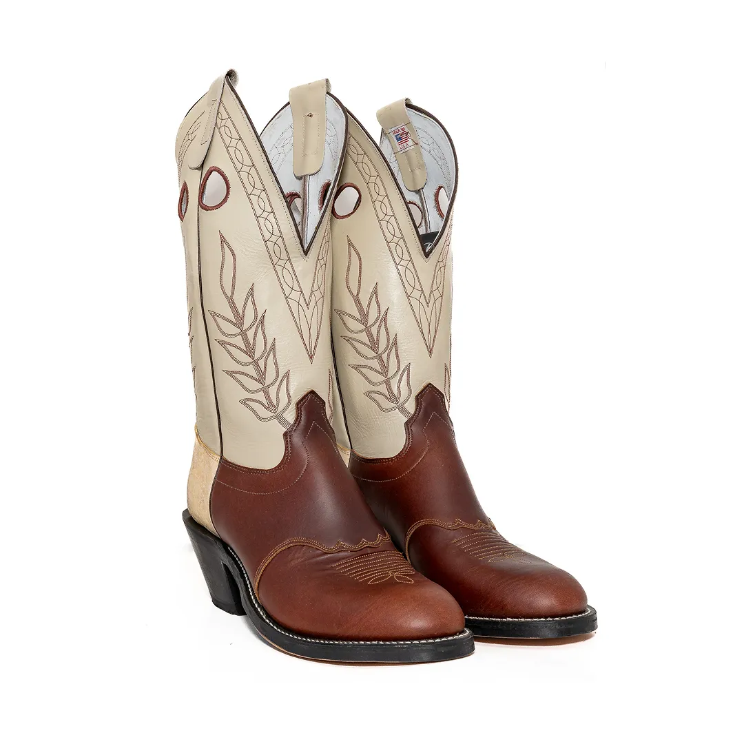 Olathe Men's Cowboy Boots 14" Rough Stock Riding Heel