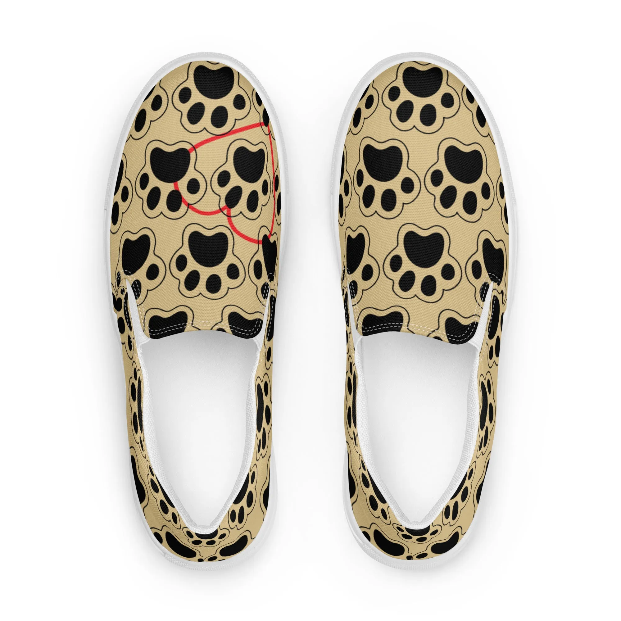 "CQ Original" Sneak up Puppy Love - Women’s slip-on canvas shoes