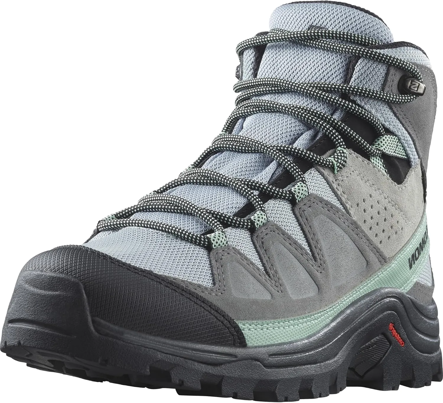 Salomon Womens Quest Rove Gore-Tex, Waterproof Backpacking & Hiking Suede Leather Boots