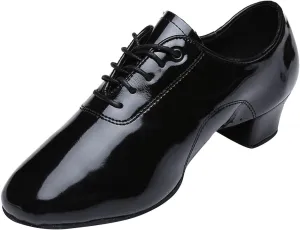 Shoes Boys Modern Dance Shoes Prom Ballroom Latin Dance Shoes Solid Color Lace Up Leather Shoes Kids Water Shoes