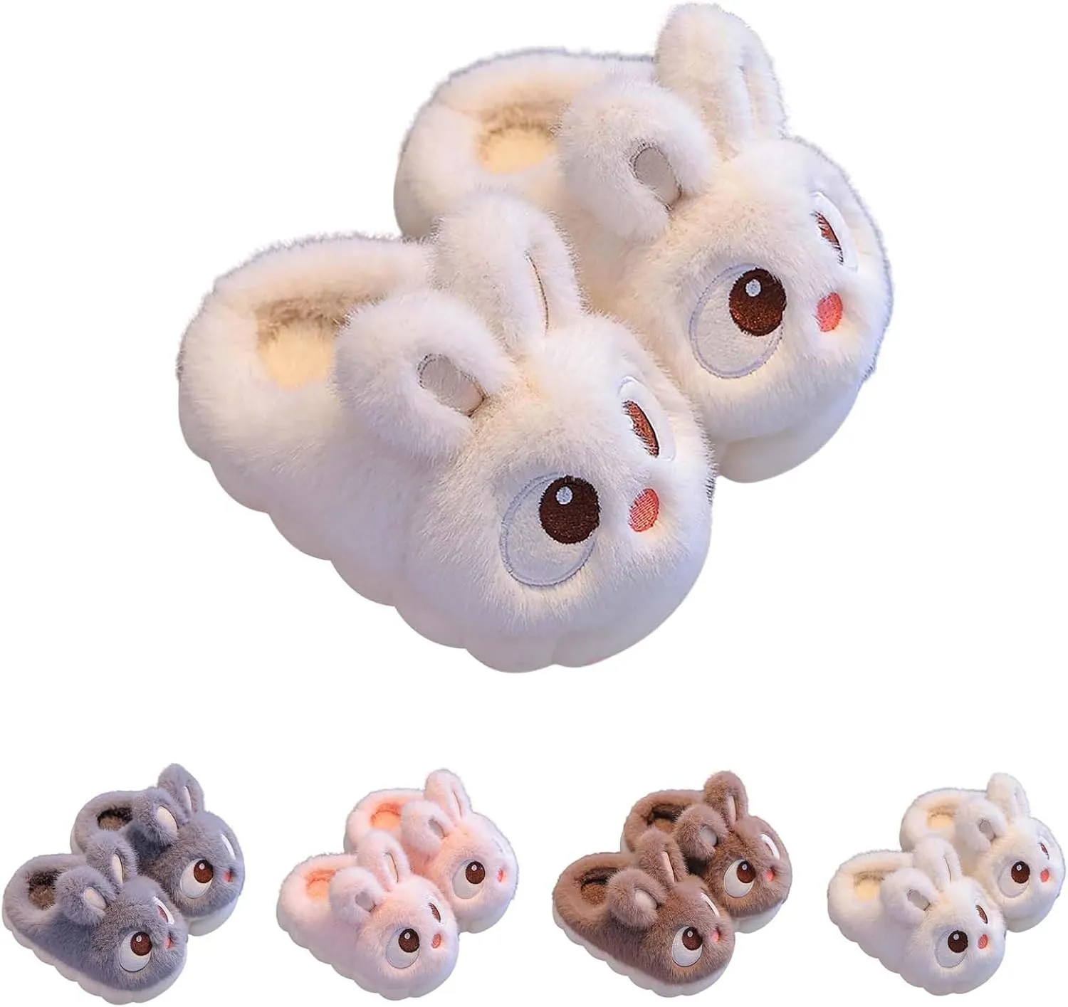 Size 4 Slippers for Girls Children Boys Girls Winter Slippers Anti Slip Indoor Shoes Big Kids Big Kid Girls Slippers