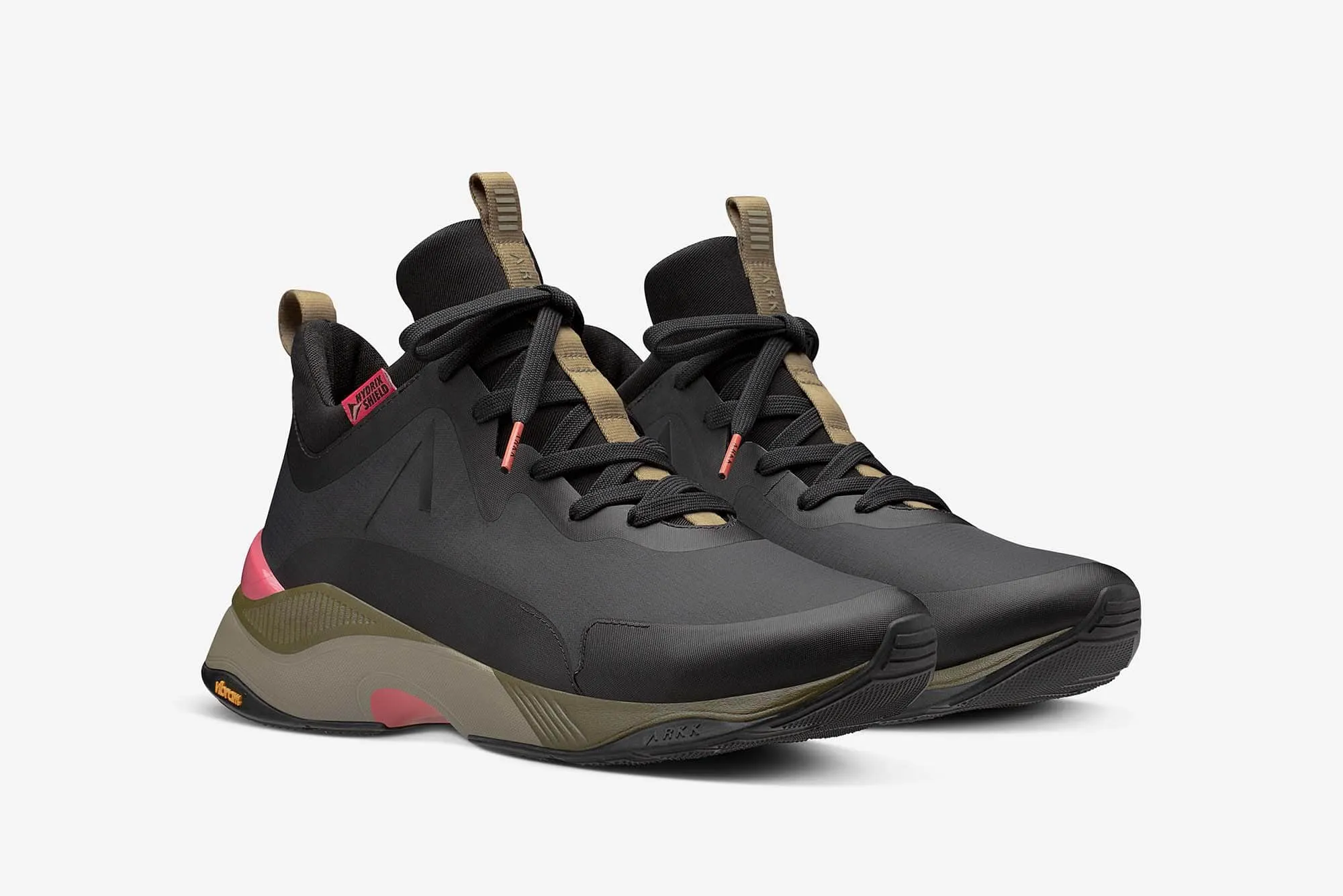 Stormrydr Nylon HL VULKN Vibram | Black Rich Coral | Women