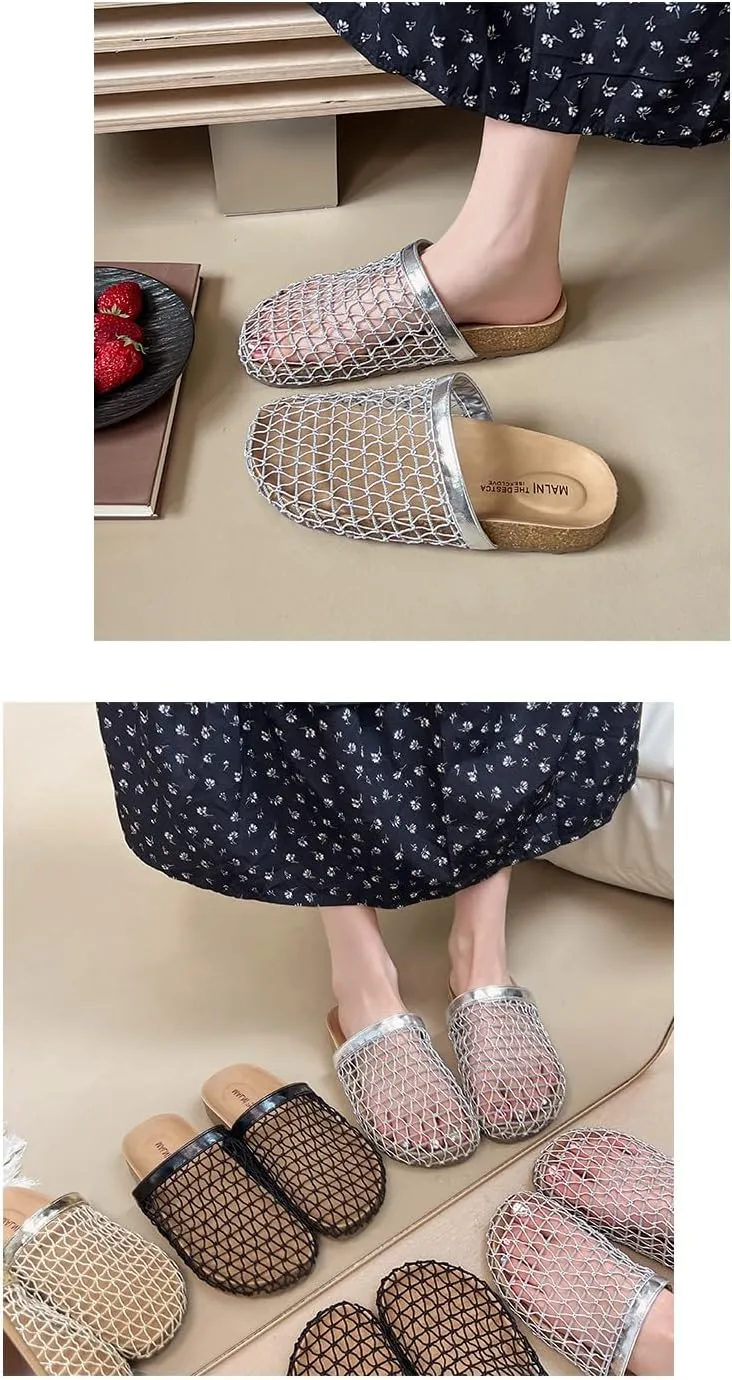 Summer breathable cotton and linen slippers-woven indoor silent bamboo/straw slippers