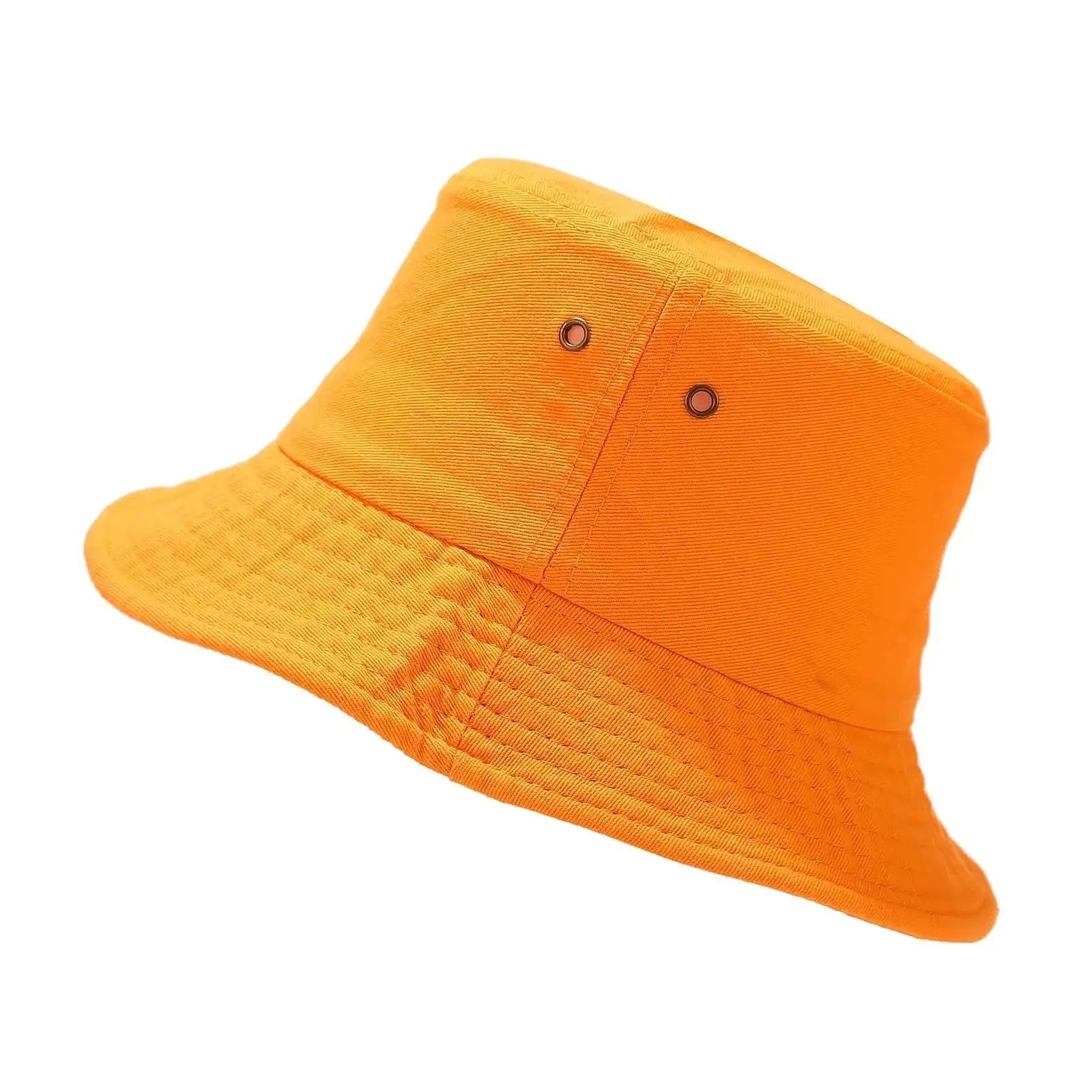 Summer Colorful Cotton Breathable Bucket Hat
