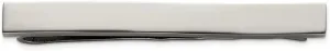 The Black Bow Titanium Polished Tie Bar, 5 x 51mm