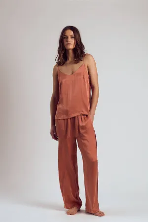 The Silk Robe Silk Flowy Set | Rose