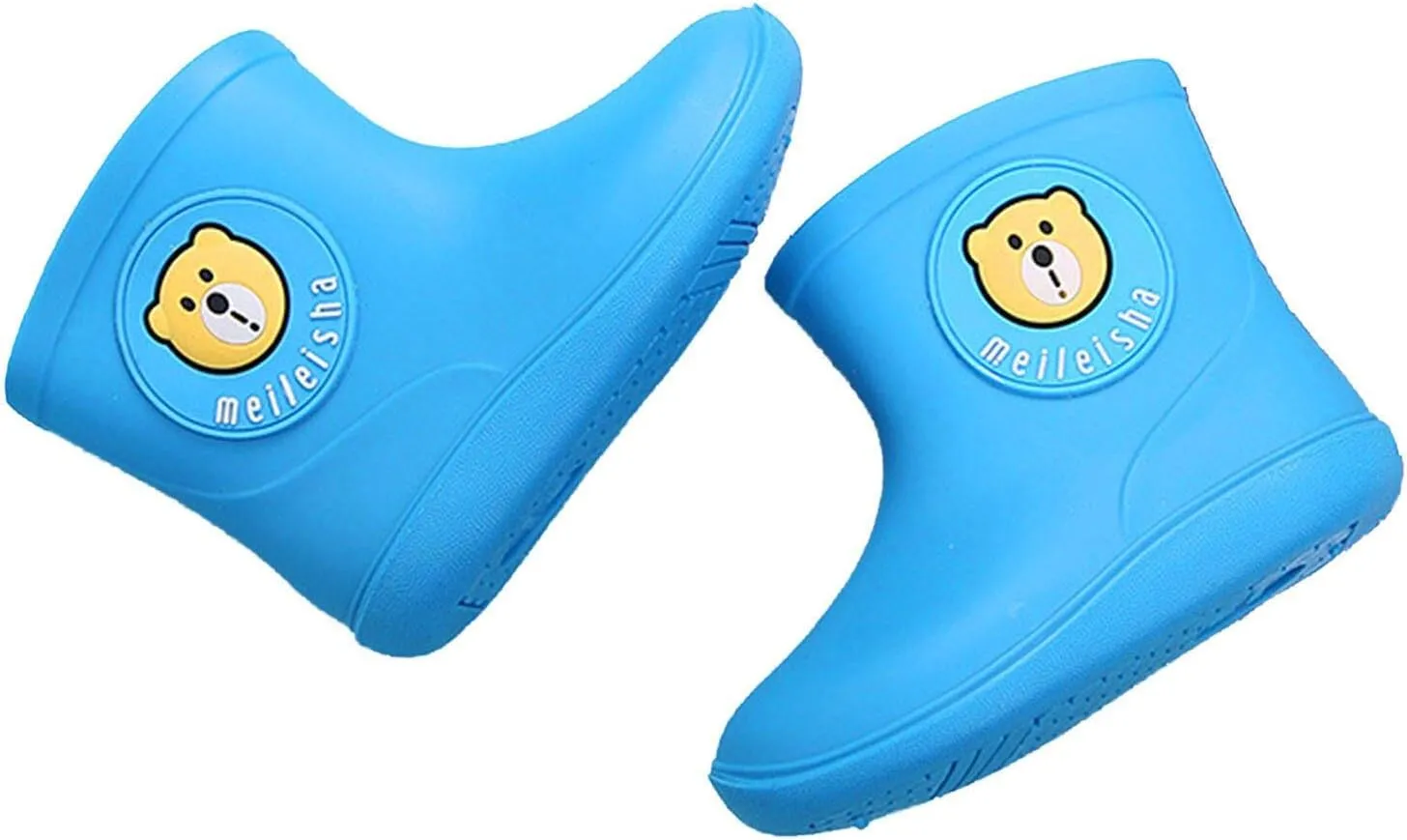 Toddler Rain Boots Baby Rain Boots Short rain Boots for Toddler Lightweight Waterproof Rubber Rain Shoes