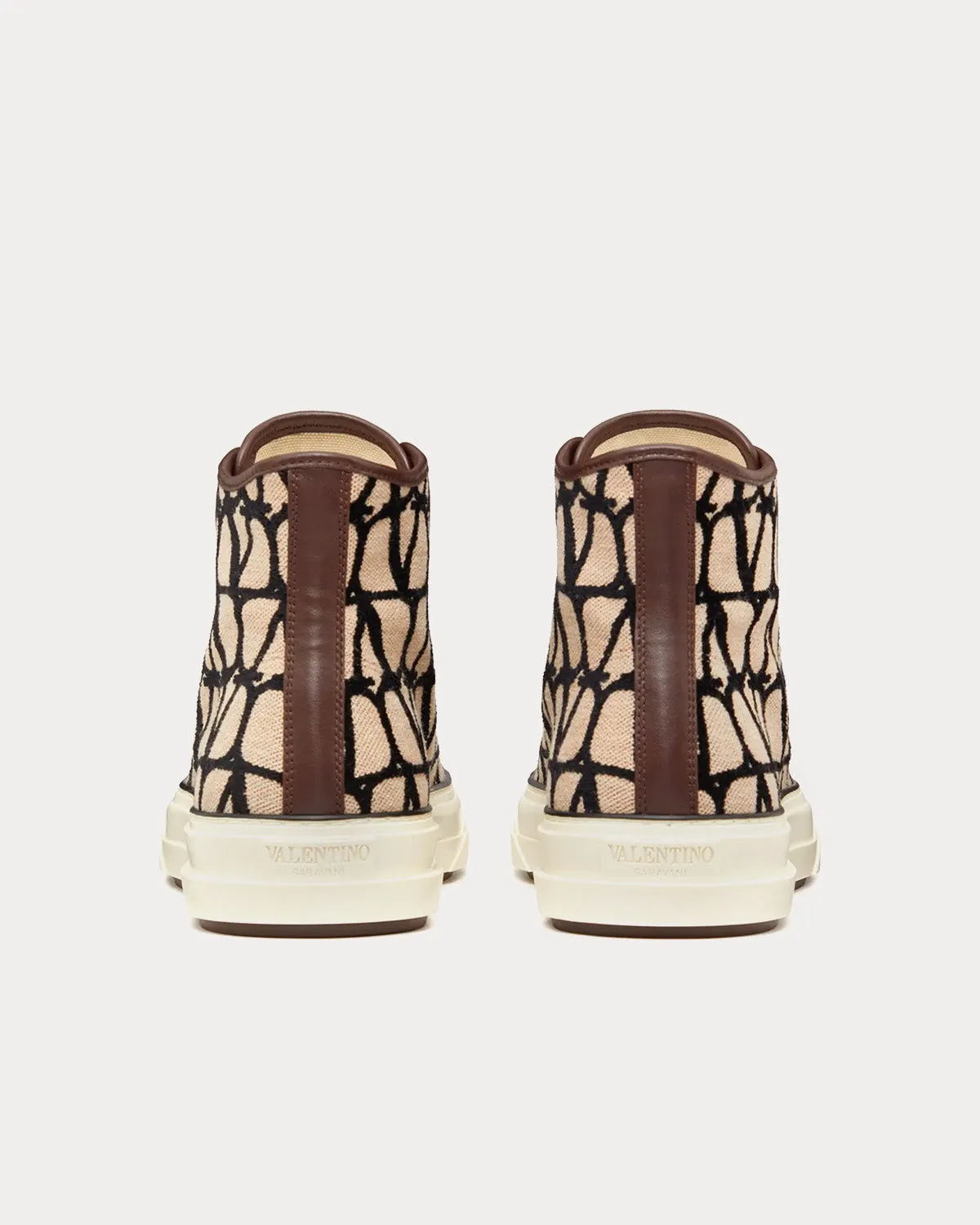 Toile Iconographe Totaloop Beige / Black High Top Sneakers