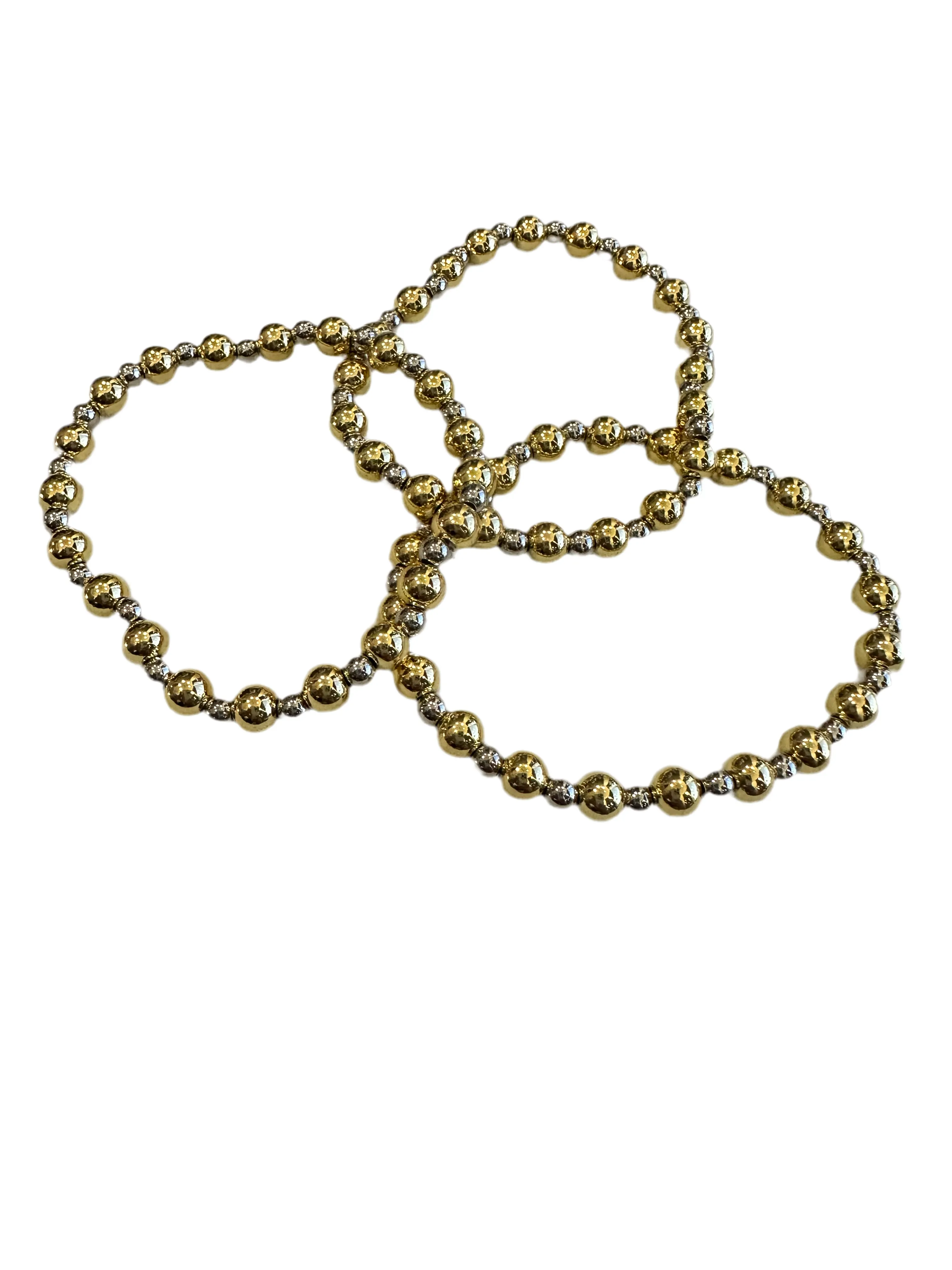 Two Tone Beaded Bracelet