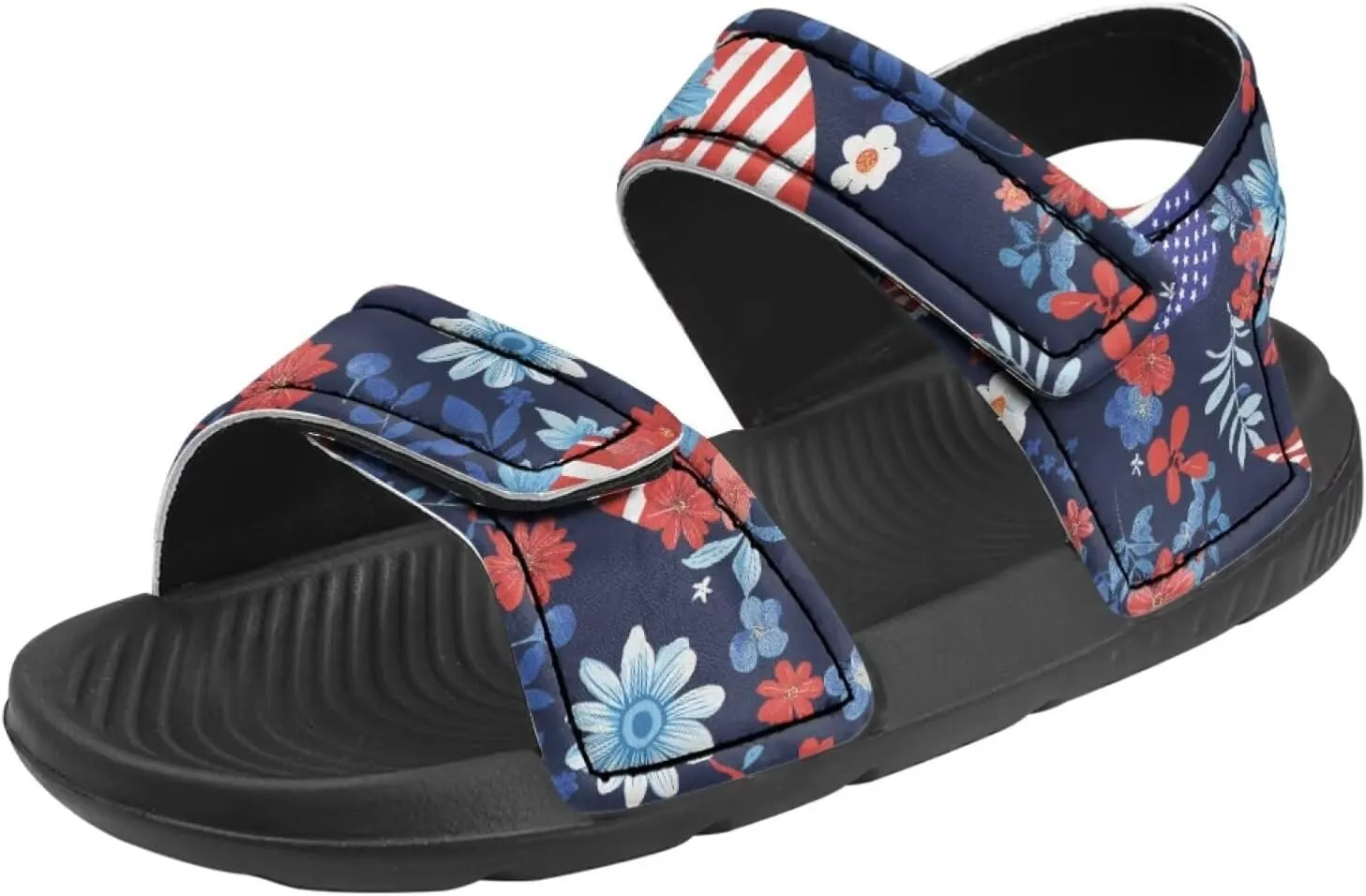 Unisex Kids Sandals Horse Summer Shoes Boys and Girls Adjustable Sport Athletic Outdoor Sandals for Toddler/Little Kid/Big Kid