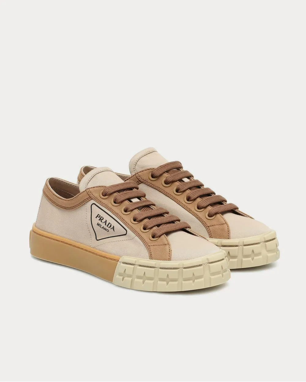 Wheel canvas Corda Khaki Low Top Sneakers
