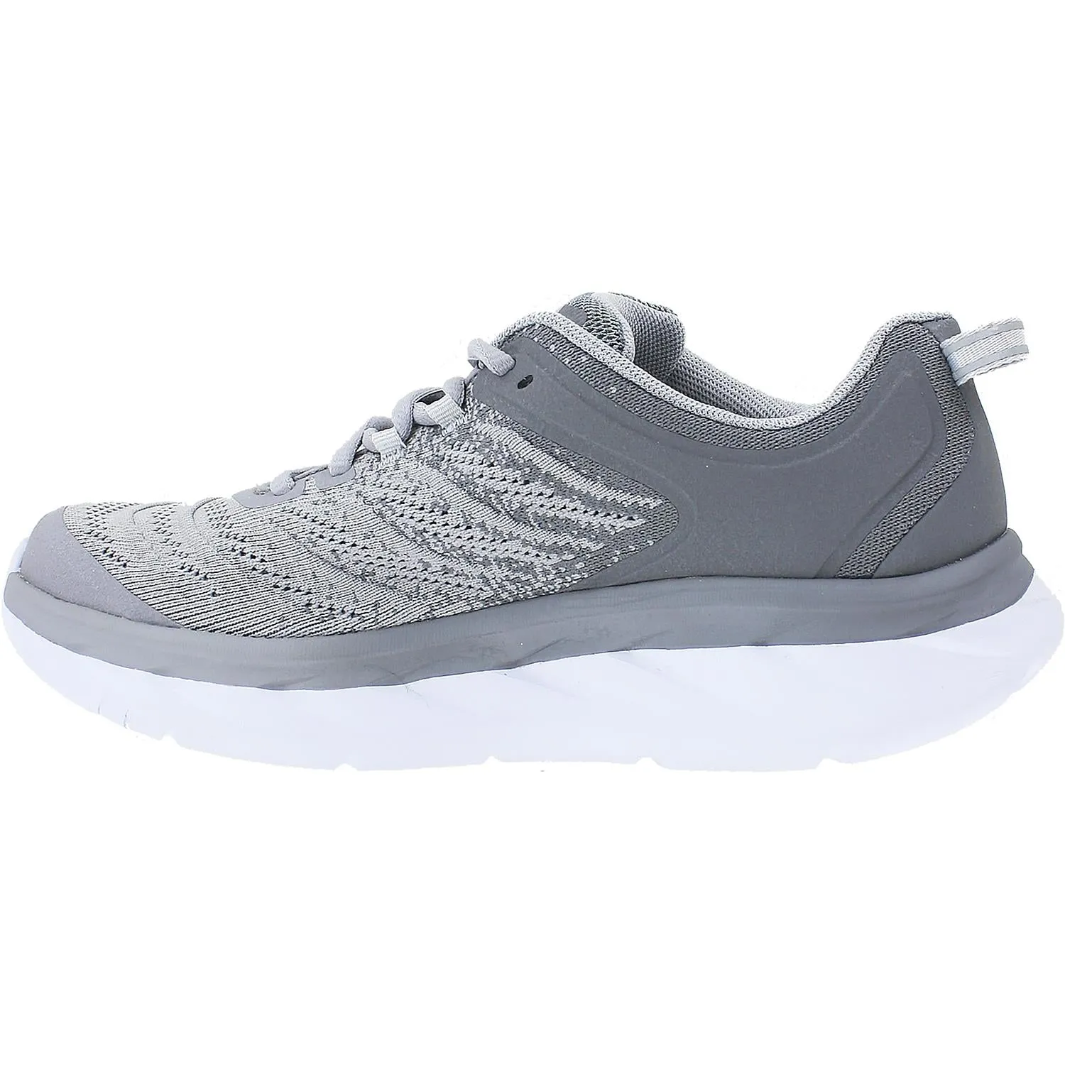 Women's Hoka One One Akasa Frost Grey/Silver Sconce Mesh