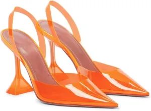 Women's Sexy Pointed Toe Sandals Stiletto High Heels Slip on Mules for Women Summer Fashion Wedding Party Dress Ballroom Dance Shoes Highly Recommend