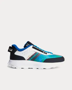 x Ellen Carey Aerial Runner Blue / Green Low Top Sneakers
