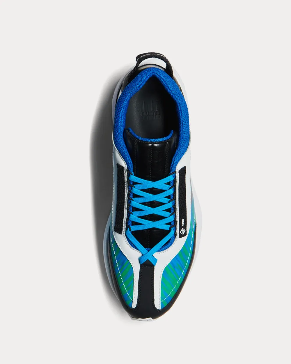 x Ellen Carey Aerial Runner Blue / Green Low Top Sneakers